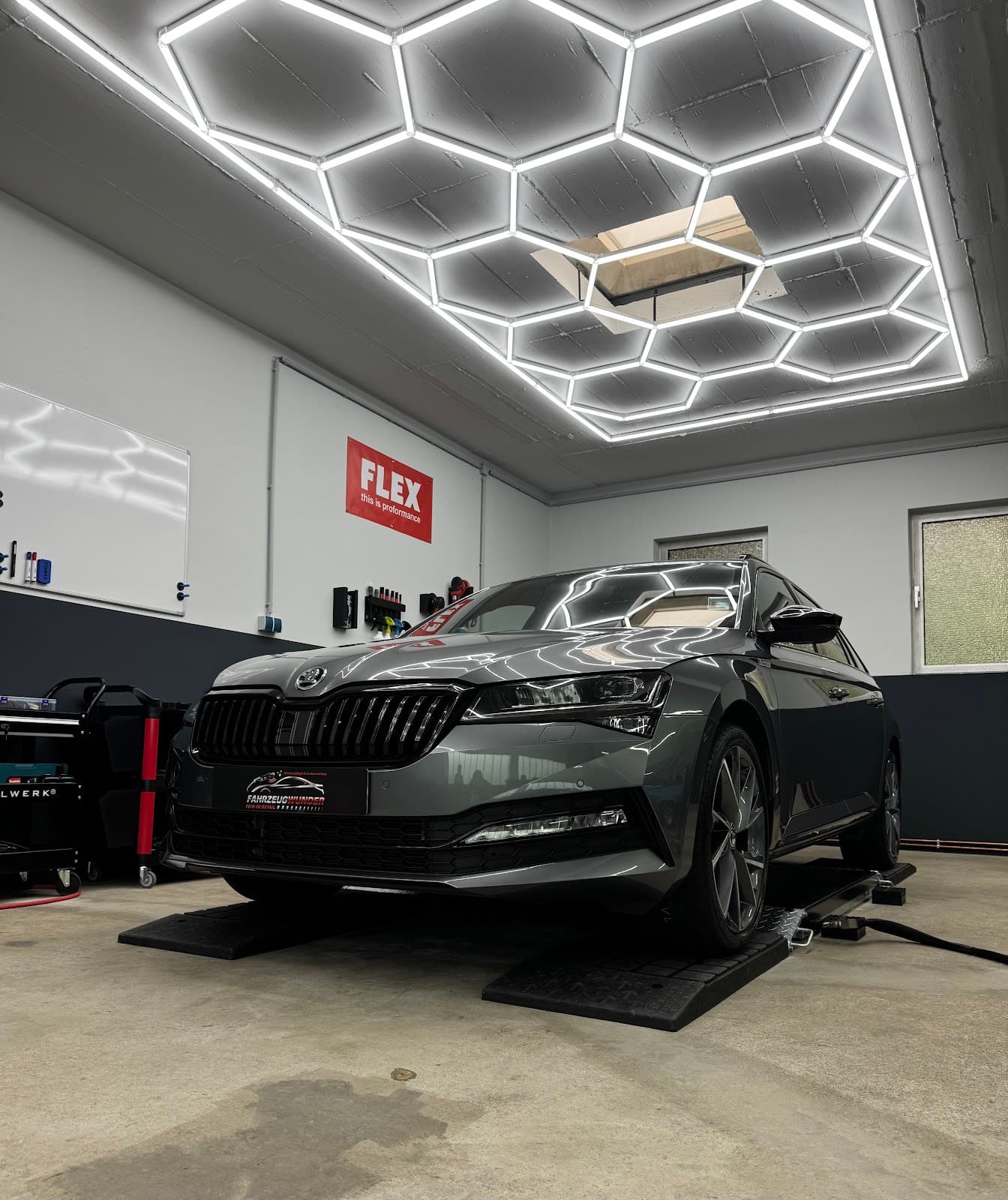 Škoda Superb nach der Aufbereitung